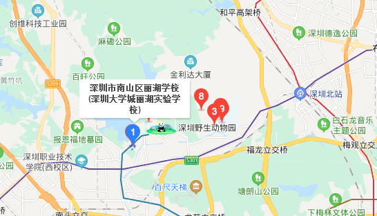 深圳自考【南山区丽湖学校】考点路线|地址|公交(图1)