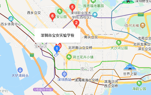深圳自考【宝安实验学校】考点路线|地址|公交(图1)