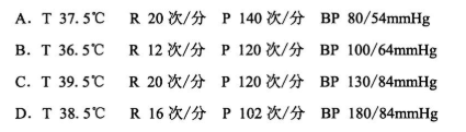 2020年8月深圳自考急救护理学真题