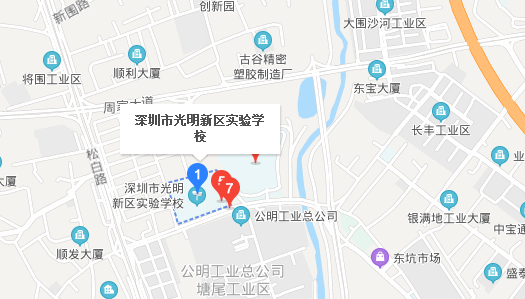 深圳自考光明区实验学校考点地址_公交地铁路线指南