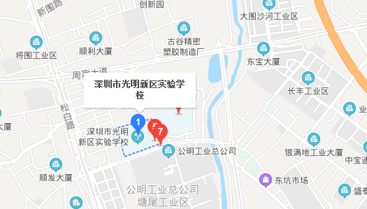 深圳自考光明区实验学校考点地址_公交地铁路线指南(图1) 深圳自考光明区实验学校考点地址_公交地铁路线指南