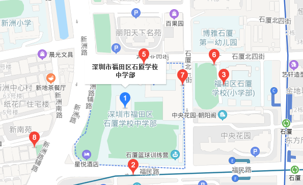 深圳自考【石厦学校】考点地址、公交路线(图1)