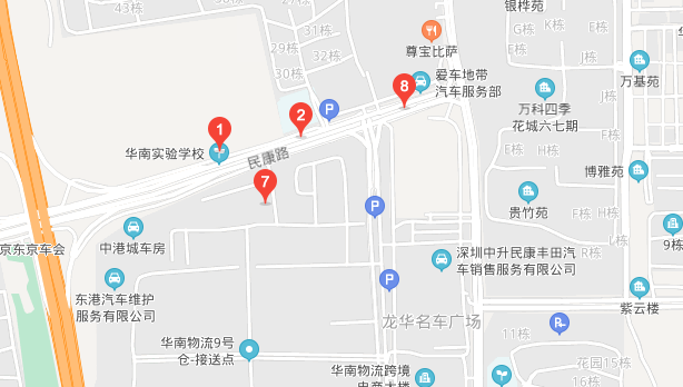 深圳自考[华南实验学校]考点地址_公交(图1)